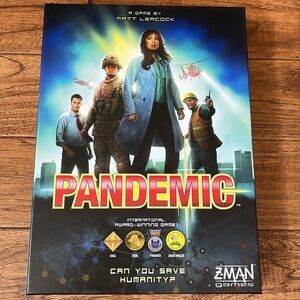Z-Man Games Pandemic Coorperative Multi Player Board Game